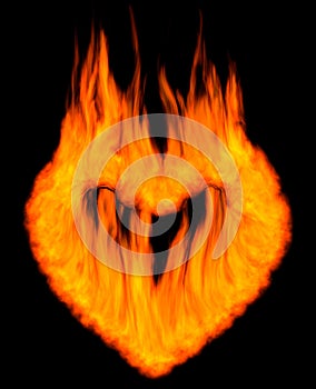 Burning Heart Symbol