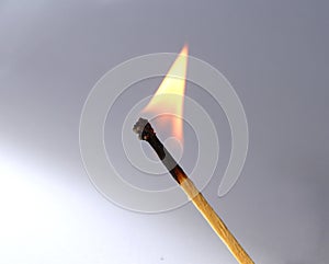 Burning Matchstick photo