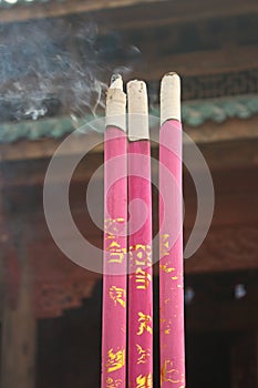 Burning of the Oriental Incense photo