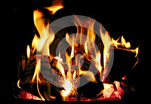Incendio madera 