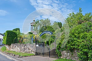 Robert Burns Memorial in Alloway near Ayr Scotland