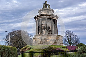 Burns Monument in Edinburgh