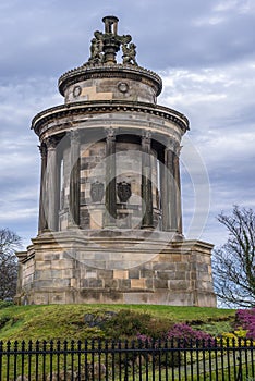 Burns Monument in Edinburgh