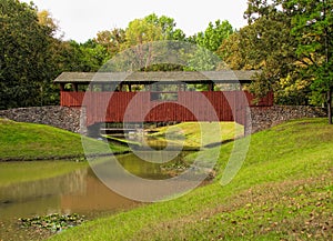 Burns Park Covered Bridge 1