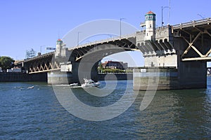 The Burnside Bridge Portland OR.