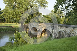 Burnside's Bridge at Antietam (Sharpsburg) Battlefield in Maryla