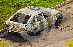 Burnt Car