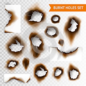 Burnt Holes Set