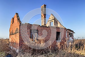 Burnt house