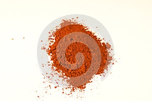 Burnt siena pigment