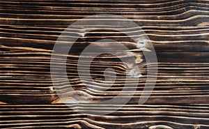 Burnt wood grain texture, old wood texture background