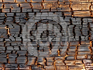 Burnt wooden Board texture