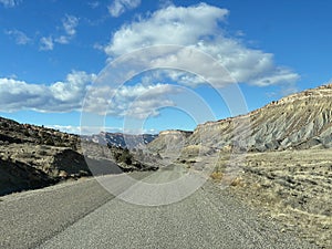 Burr trail - Waterpocket fold - Utah