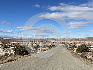 Burr trail - Waterpocket fold - Utah