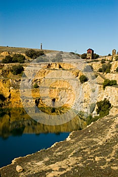 Burra Mine (Portrait) photo