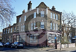 23 Burrage Road, formally The Queens Arms Pub. A typical Victorian London Pub.