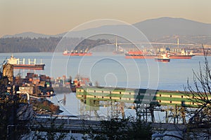 Burrard Inlet Freighters