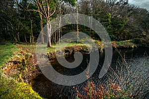 Burrator reservoir in Plymouth