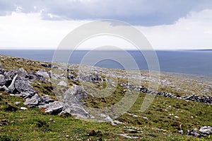 The Burren near Derreen, West Eire photo
