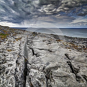 The Burren near Derreen, West Eire photo