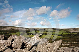 The Burren quite landscape, Ireland