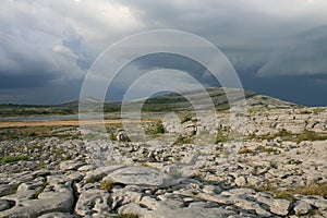 Burren thunderstorm photo