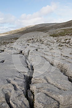 The Burren, a unique limestone karst landscape