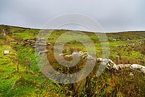 Burren Way, coastal path leading to Cliffs Moher, Ireland