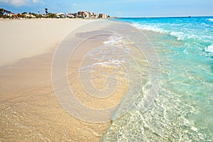 Burriana beach in Castellon of Spain photo