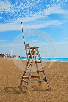 Burriana beach in Castellon of Spain photo
