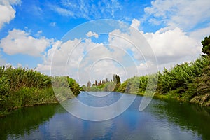 Burriana river Borriana in Castellon photo