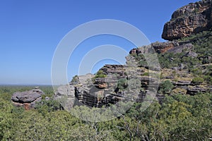 Burrungkuy Nourlangie rock art site in Kakadu National Park Northern Territory of Australia