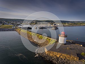 Burry Port Lighthouse and marina