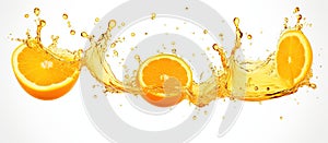 A burst of Amber juice spills from an Artistic Tangelo