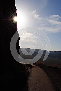 Burst of Light Over Lake Mead