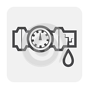 Burst pipe icon