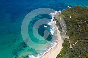 Burwood Beach - Aerial View - Newcastle Australia