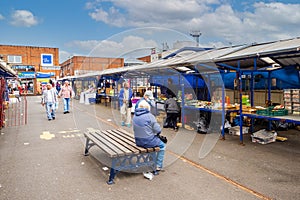 Bury Market in Greater Manchester