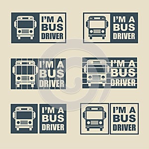 The bus driver decal