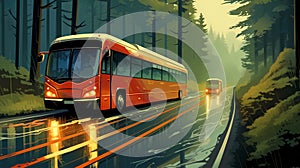 bus, intercity bus, urban transport, public transport, travel