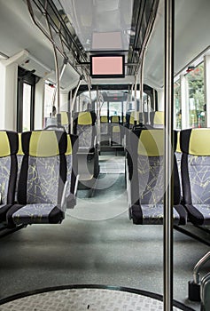 Bus interior