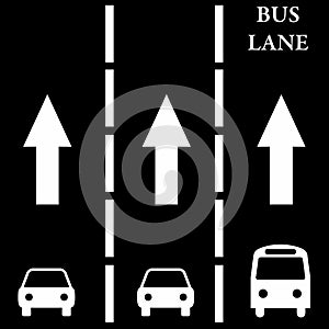 Bus lane