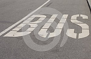 Bus lane