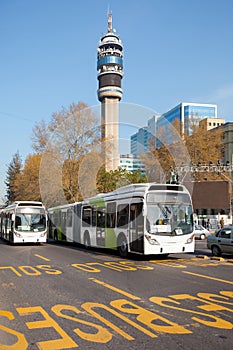 Bus of the Public transportation