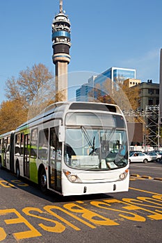 Bus of the Public transportation