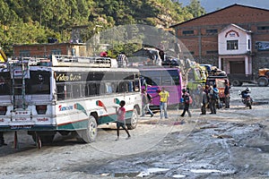 Bus station in Beni