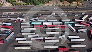 Bus Station In The Center Of Port Louis In Mauritius