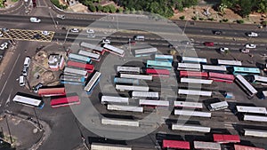 Bus Station In The Center Of Port Louis In Mauritius