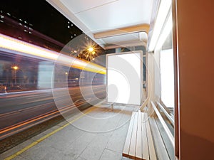 Bus station and chair