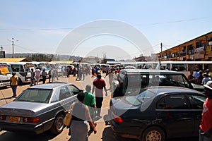 Bus Station in Kigali, Rwanda